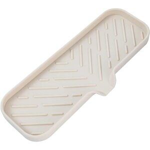 Silicone Bathroom Soap Dishes with Drain Spout-Bathroom and Kitchen Sink